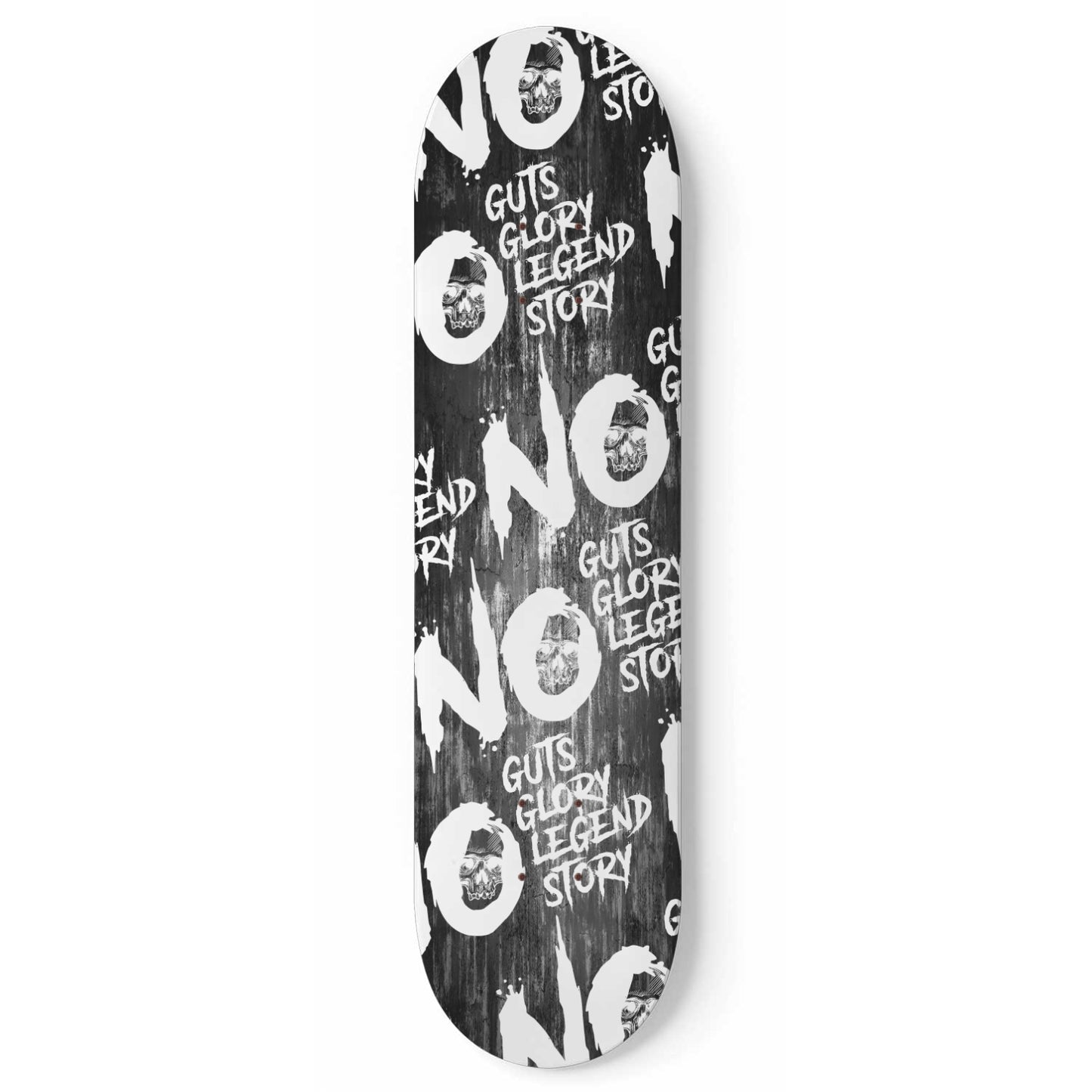 NO GUTS NO GLORY Skateboard Deck
