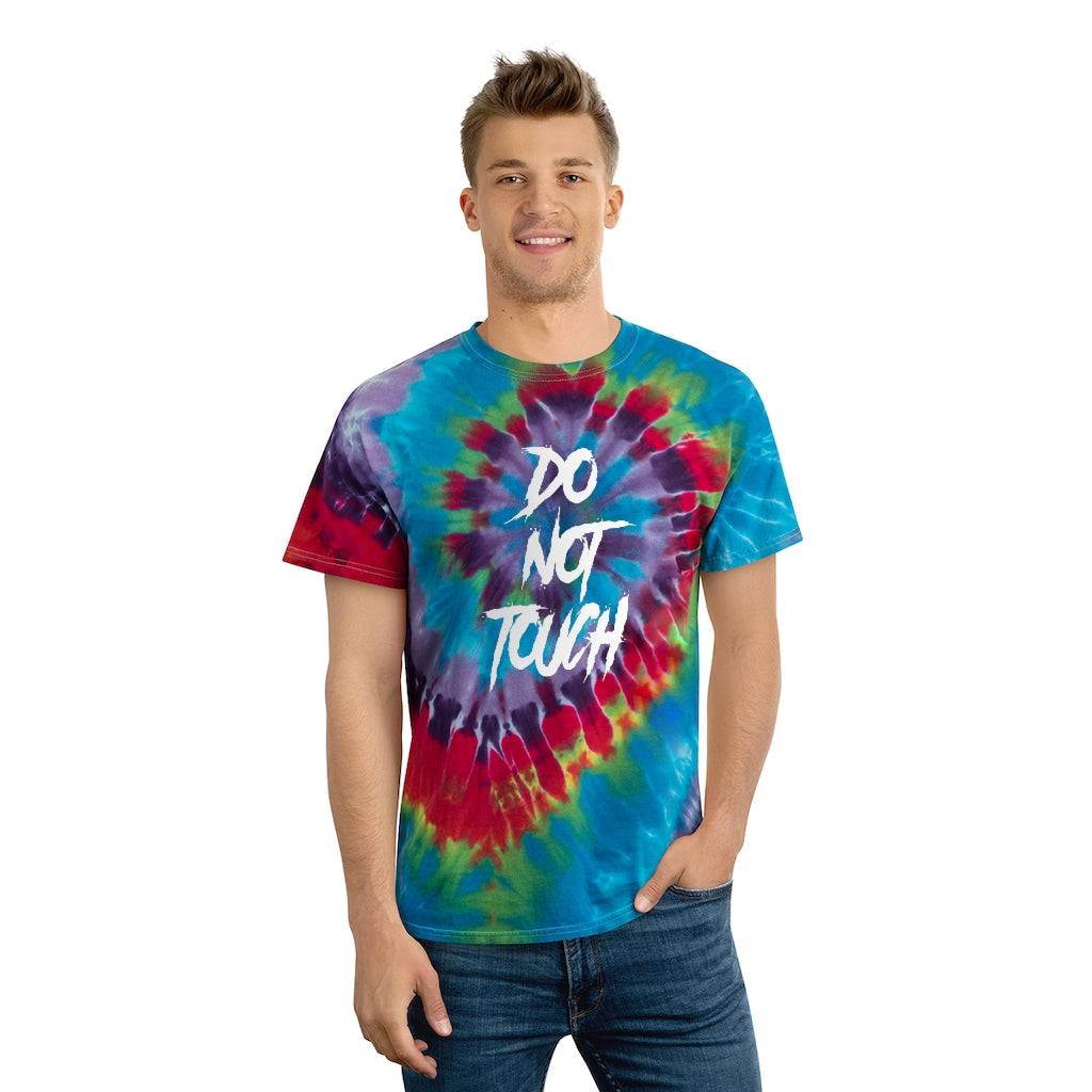 DO NOT TOUCH Tie-Dye Tee / Spiral