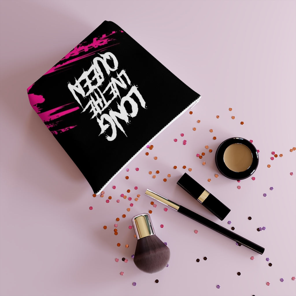 LONG LIVE THE QUEEN Cotton Cosmetic Bag