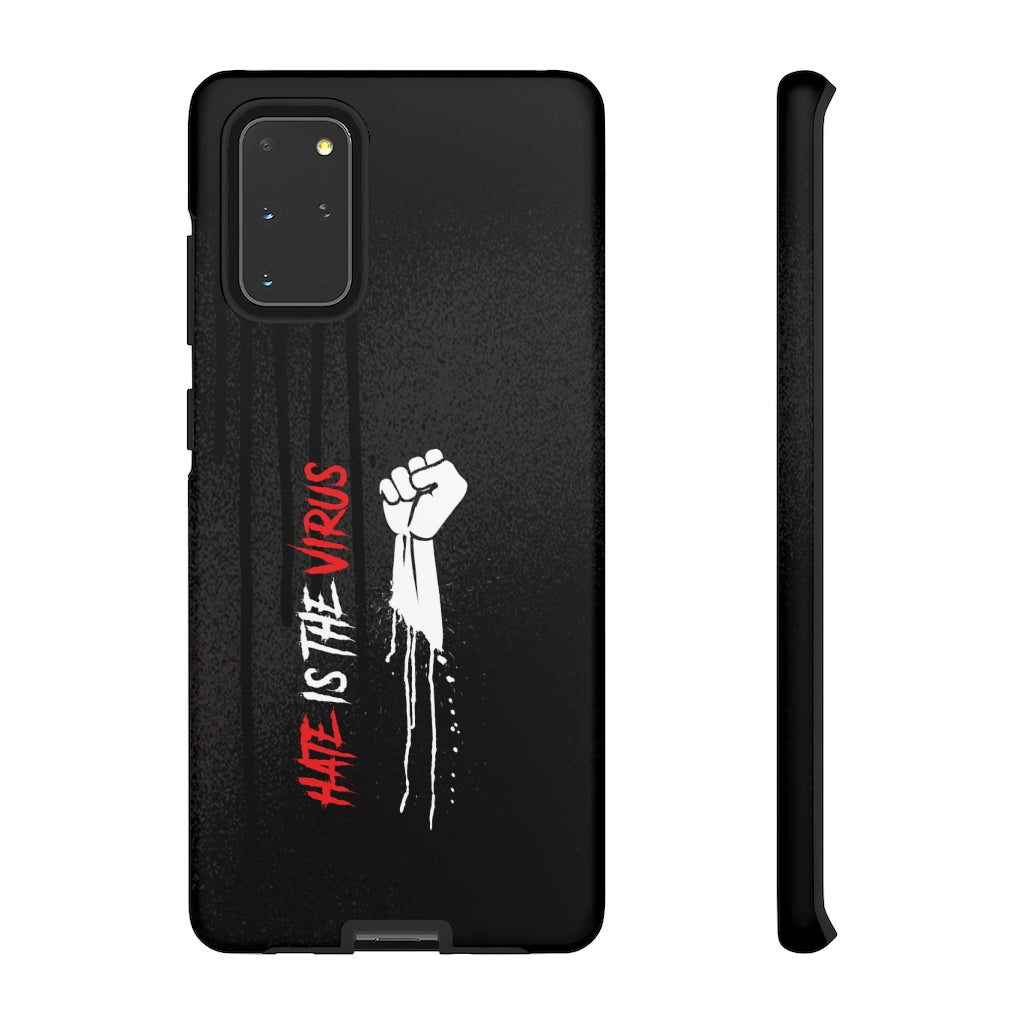 HATE IS THE VIRUS DRIP Tough Phone Case