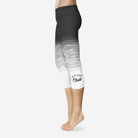 BAD ASS BITCHES CLUB Capri Leggings