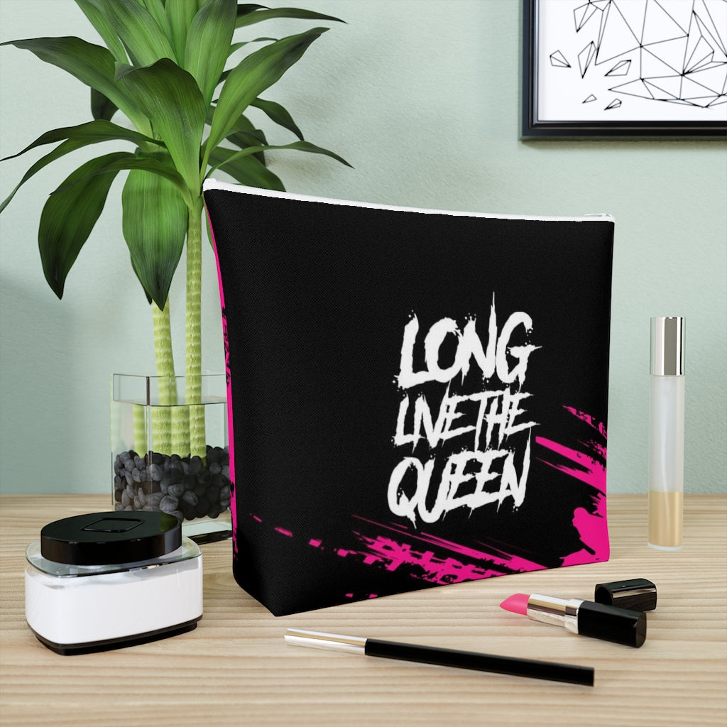 LONG LIVE THE QUEEN Cotton Cosmetic Bag
