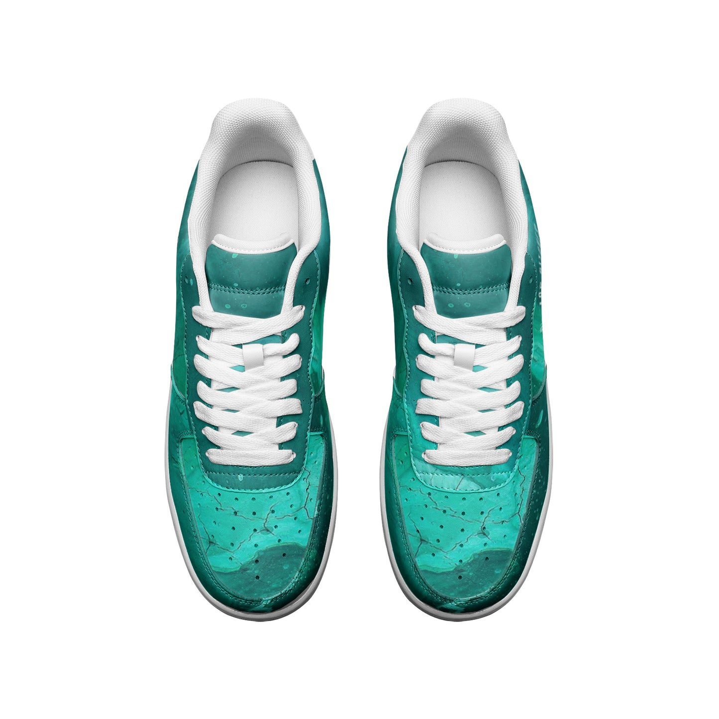 BAD ASS BITCHES CLUB Low Top Leather Sneakers