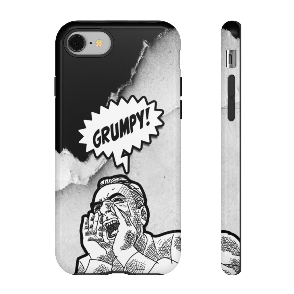GRUMPY SCREAM Tough Phone Case
