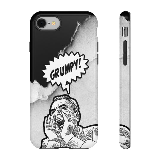 GRUMPY SCREAM Tough Phone Case