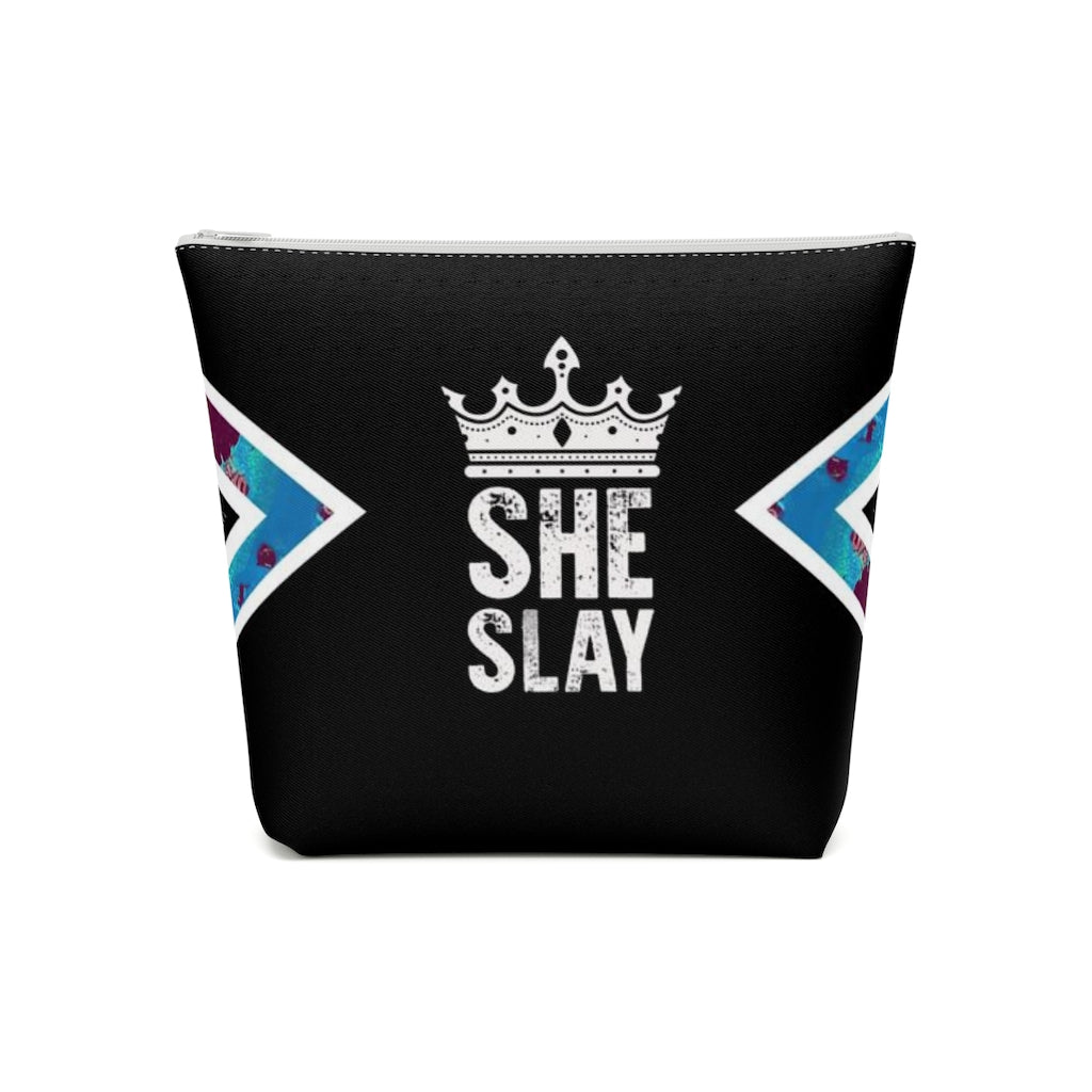 SHE SLAY Cotton Cosmetic Bag