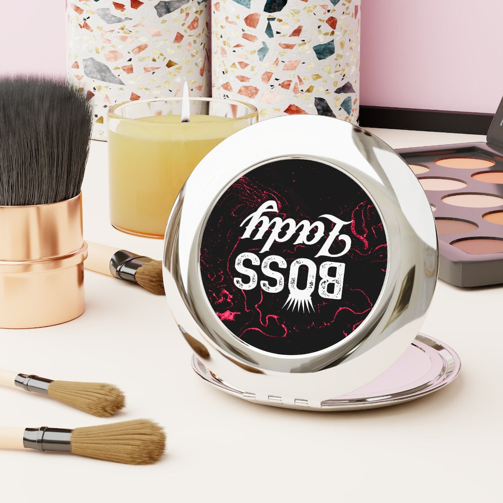BOSS LADY Compact Travel Mirror