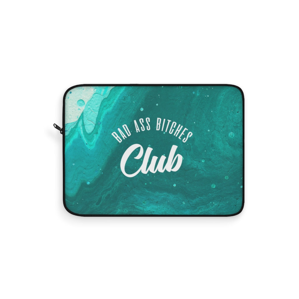 BAD ASS BITCHES CLUB Laptop Sleeve