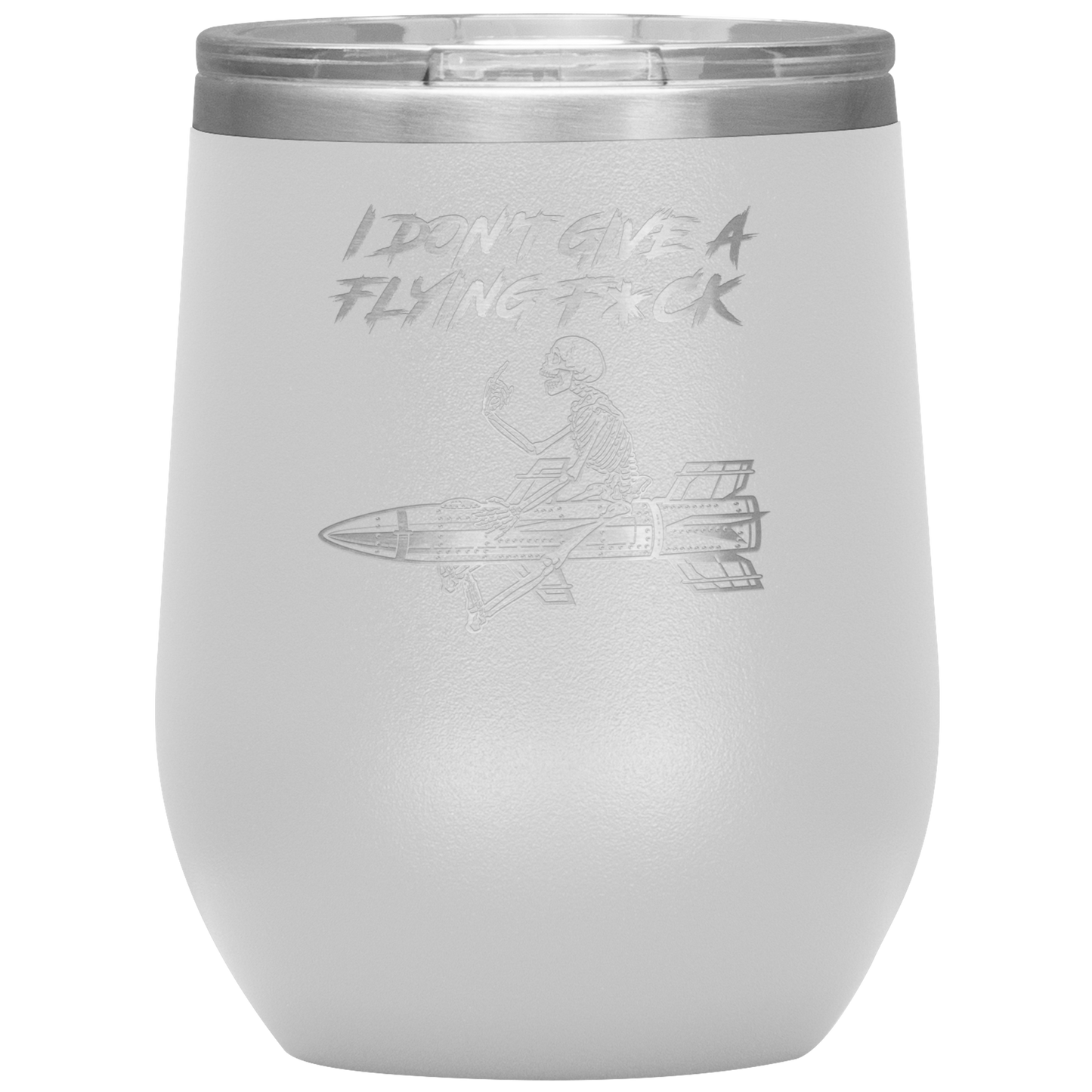 FLYING F*CK WINE TUMBLER