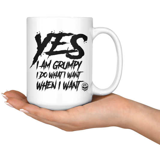 YES I AM GRUMPY MUG