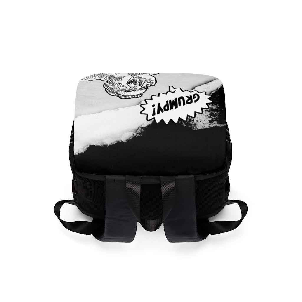 GRUMPY SCREAM Casual Shoulder Backpack