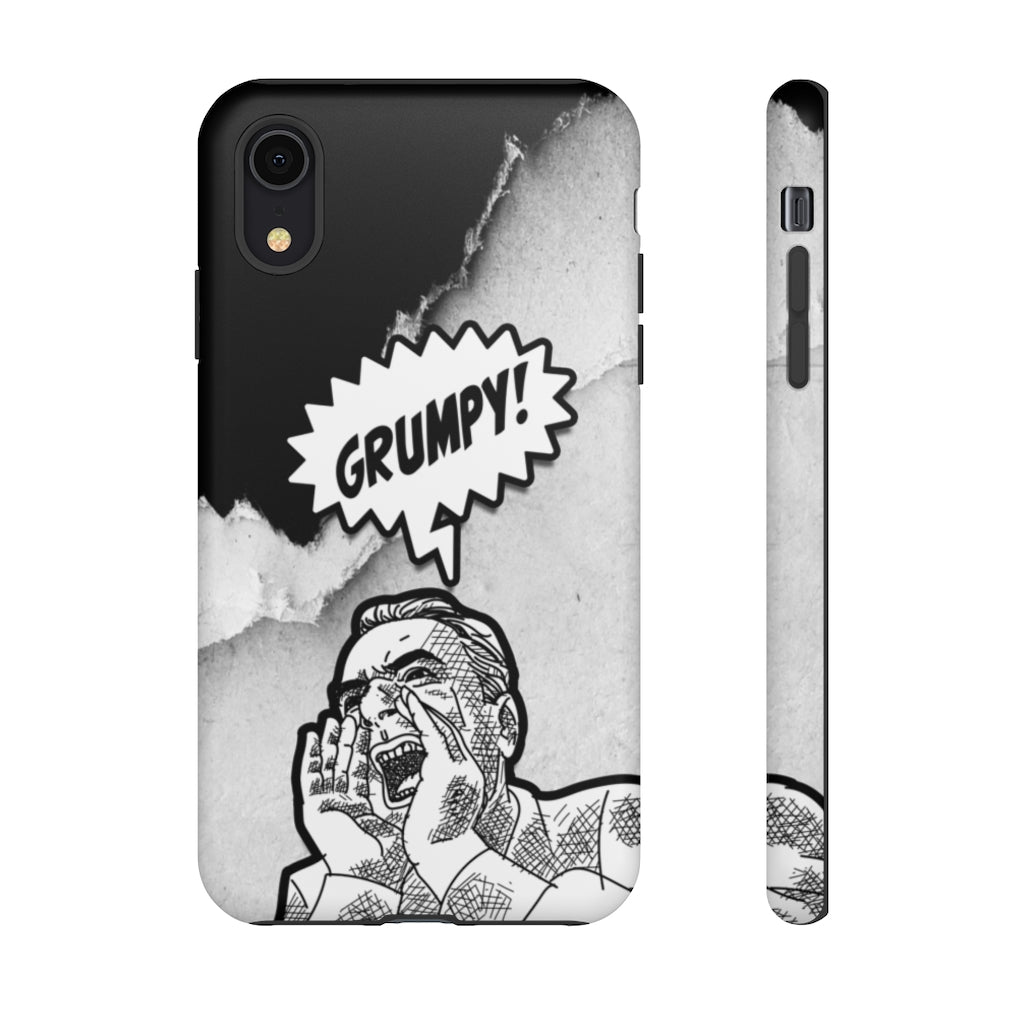 GRUMPY SCREAM Tough Phone Case