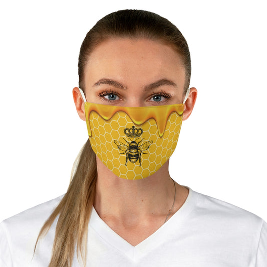 QB CLASSY QUEEN BEE Fabric Face Mask