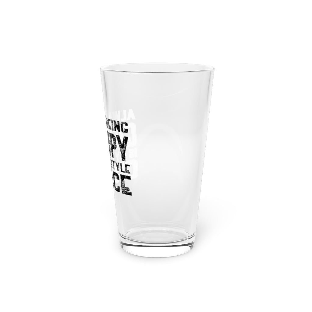 GRUMPY GUYS LIFESTYLE PINT GLASS