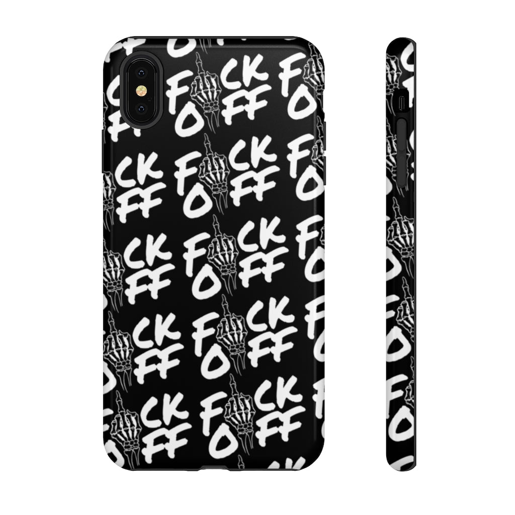 F*CK OFF BLACK Tough Case