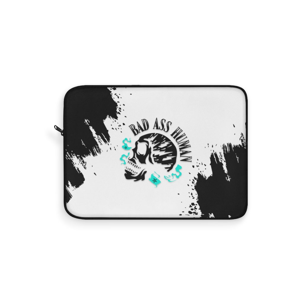 BAD ASS HUMAN MOHAWK Laptop Sleeve