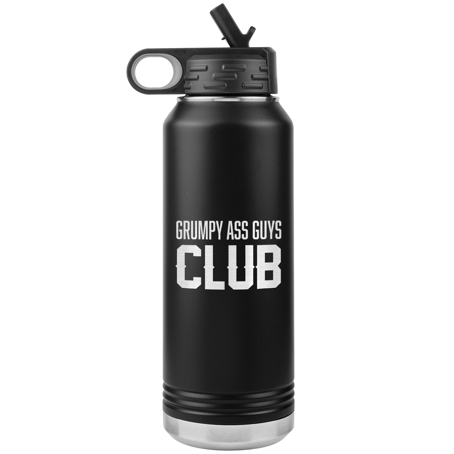 GRUMPY ASS GUYS CLUB 32 OZ WATER BOTTLE