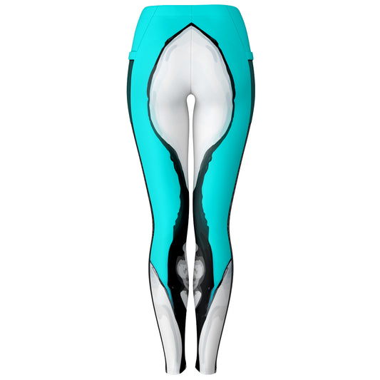 BOSS BITCH BULLET Mesh Pocket Leggings