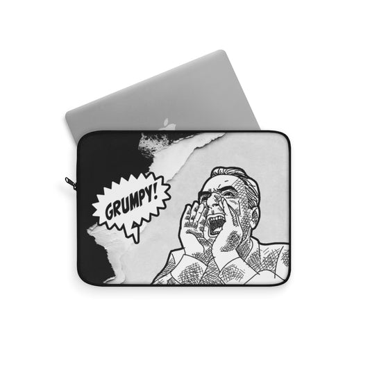 GRUMPY SCREAM Laptop Sleeve