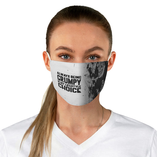 GRUMPY LIFESTYLE Fabric Face Mask