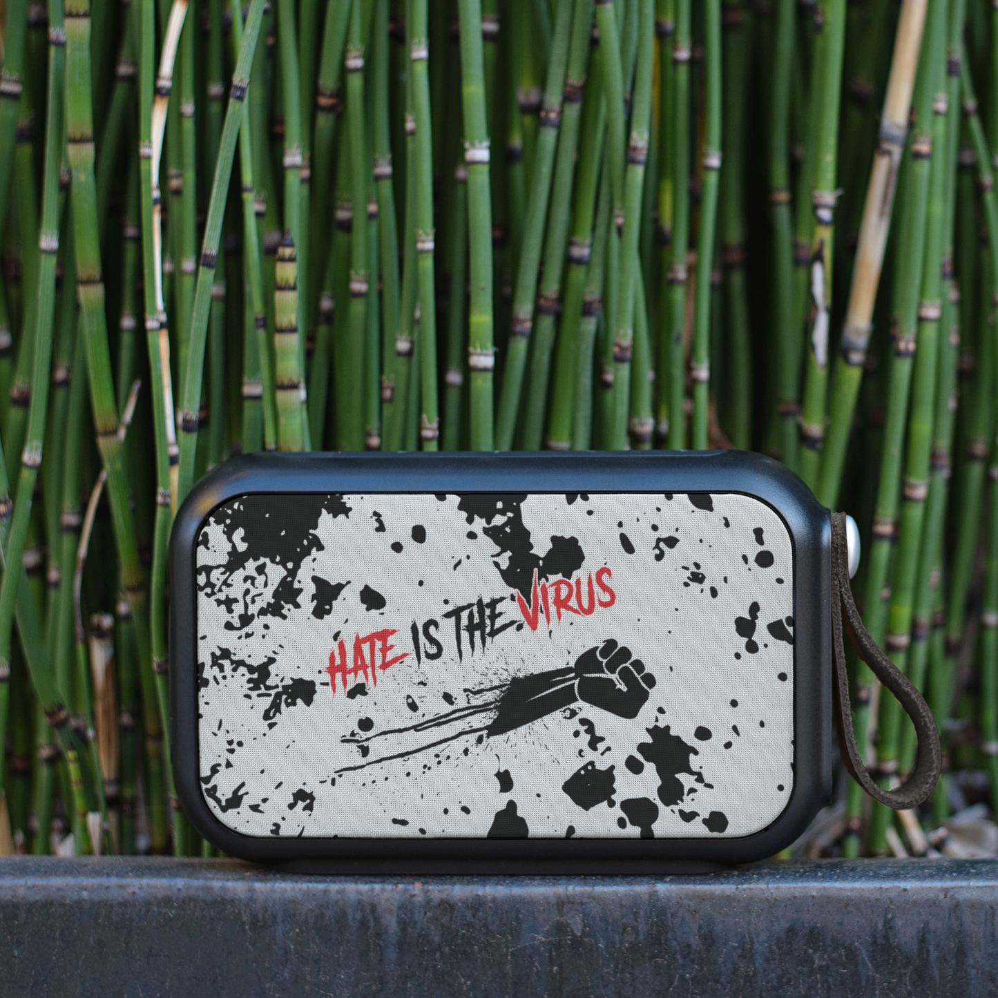 HATE IS THE VIRUS Bluetooth Wireless Speaker