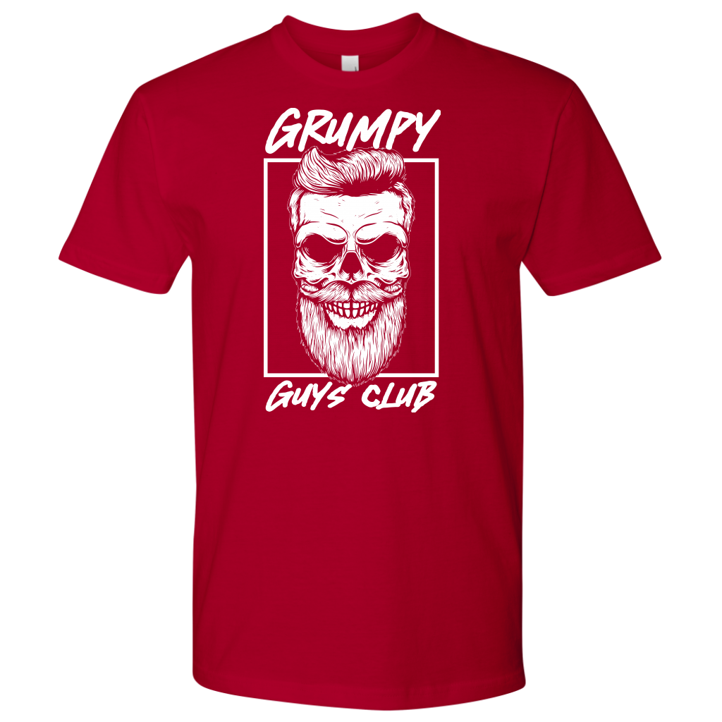 GRUMPY GUYS CLUB SKULL TSHIRT