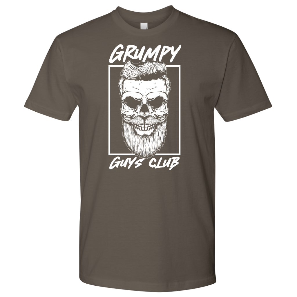 GRUMPY GUYS CLUB SKULL TSHIRT