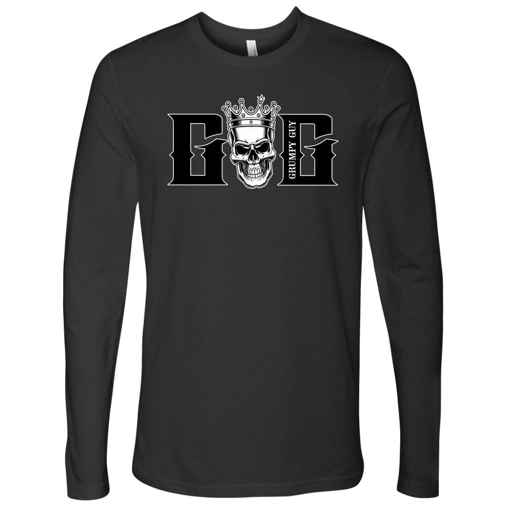 GRUMPY SKULL LONG SLEEVE