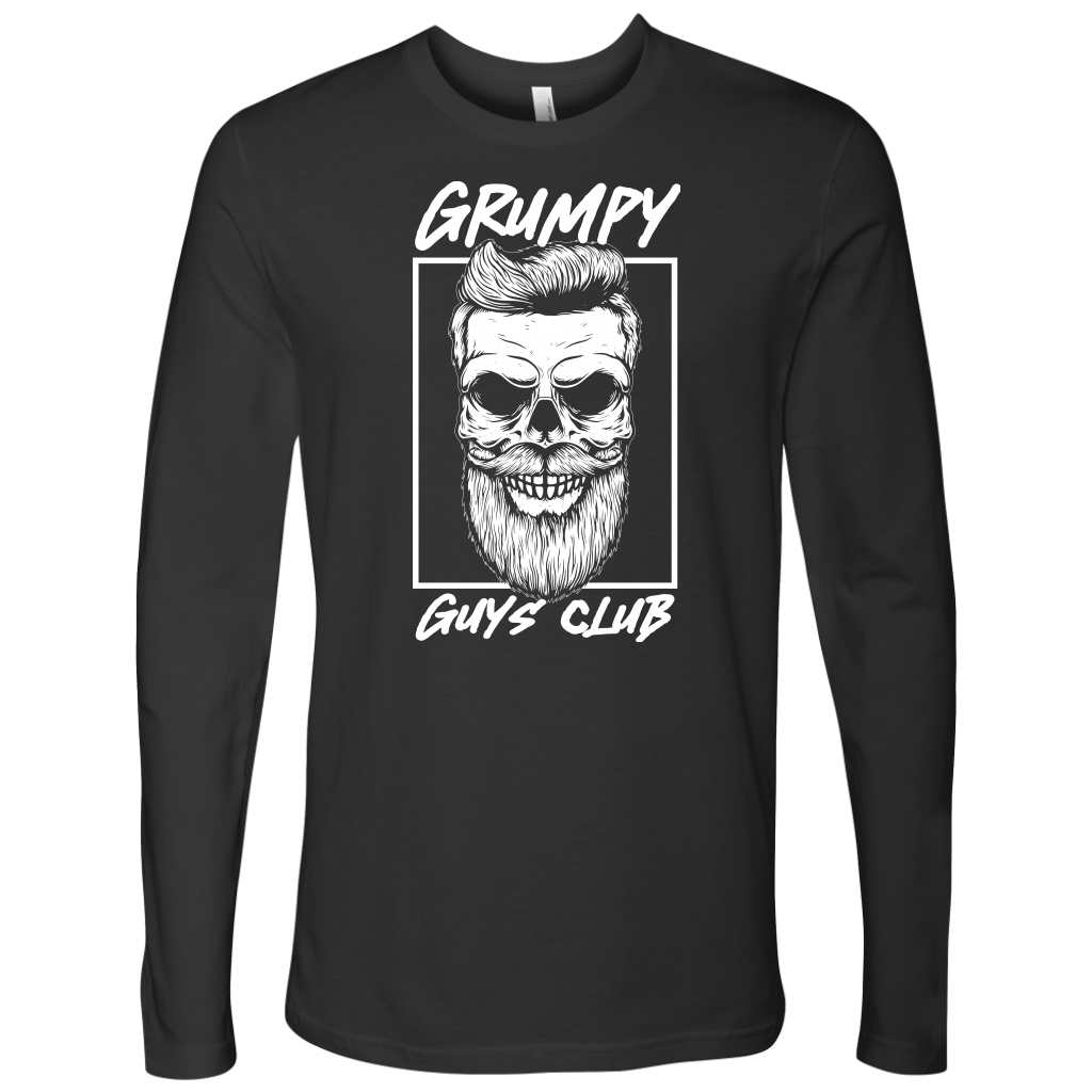 GRUMPY GUYS CLUB SKULL LONG SLEEVE