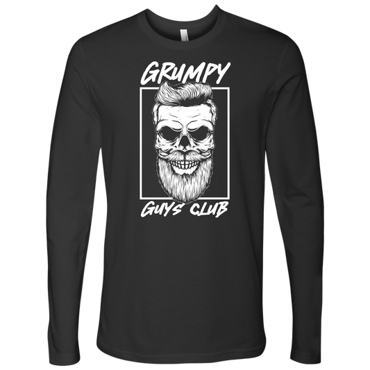 GRUMPY GUYS CLUB SKULL LONG SLEEVE