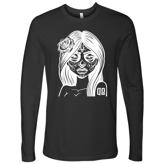 QB CLASSY DAY OF THE DEAD LONG SLEEVE
