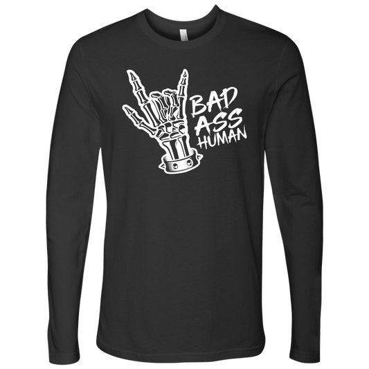 BAD ASS HUMAN SKULL HAND LONG SLEEVE