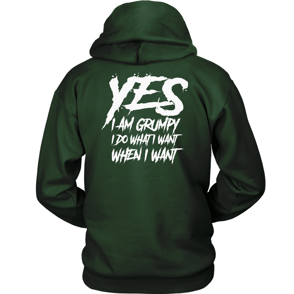 YES I AM GRUMPY HOODIE