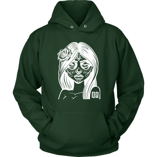 QB CLASSY DAY OF THE DEAD HOODIE