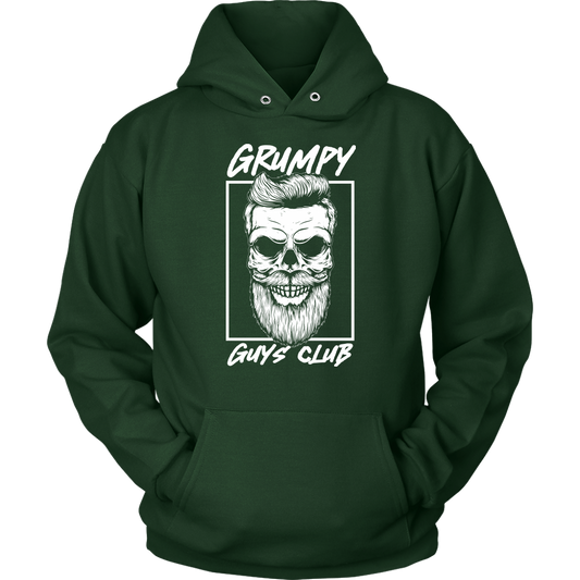 GRUMPY GUYS CLUB SKULL HOODIE