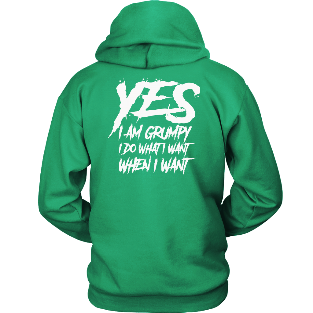 YES I AM GRUMPY HOODIE