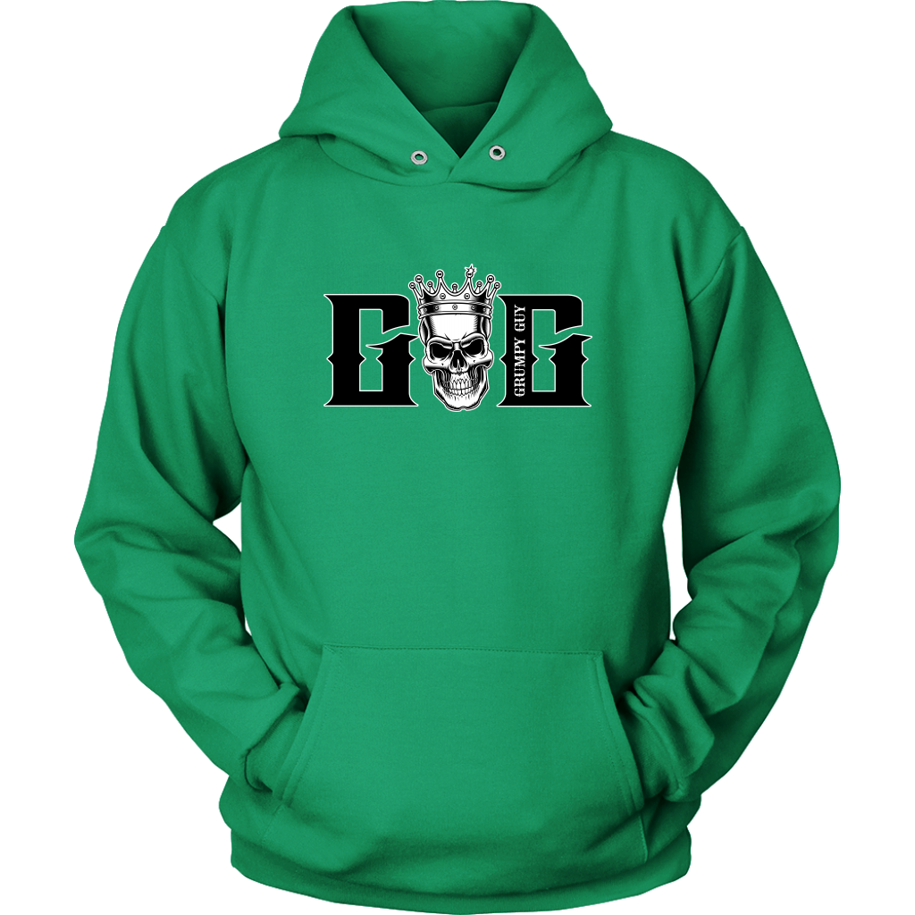 GRUMPY SKULL HOODIE