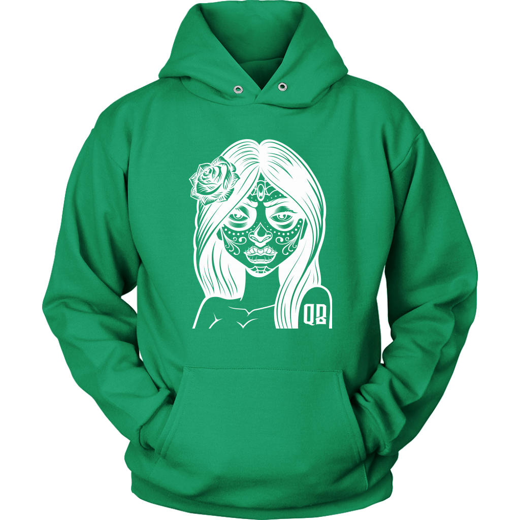 QB CLASSY DAY OF THE DEAD HOODIE