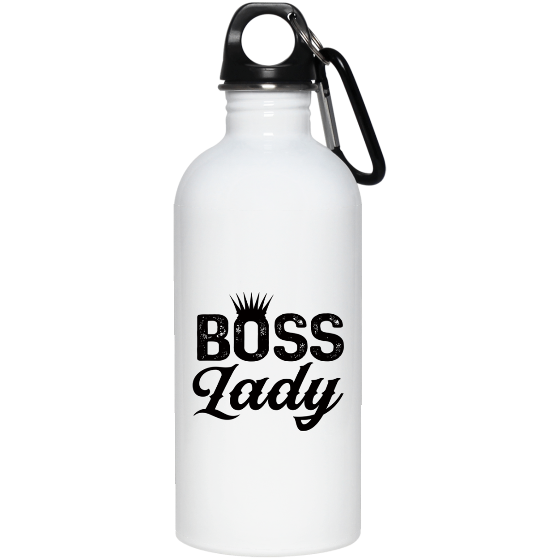 BOSS LADY STAINLESS STEEL 20 0Z WATER BOTTLE