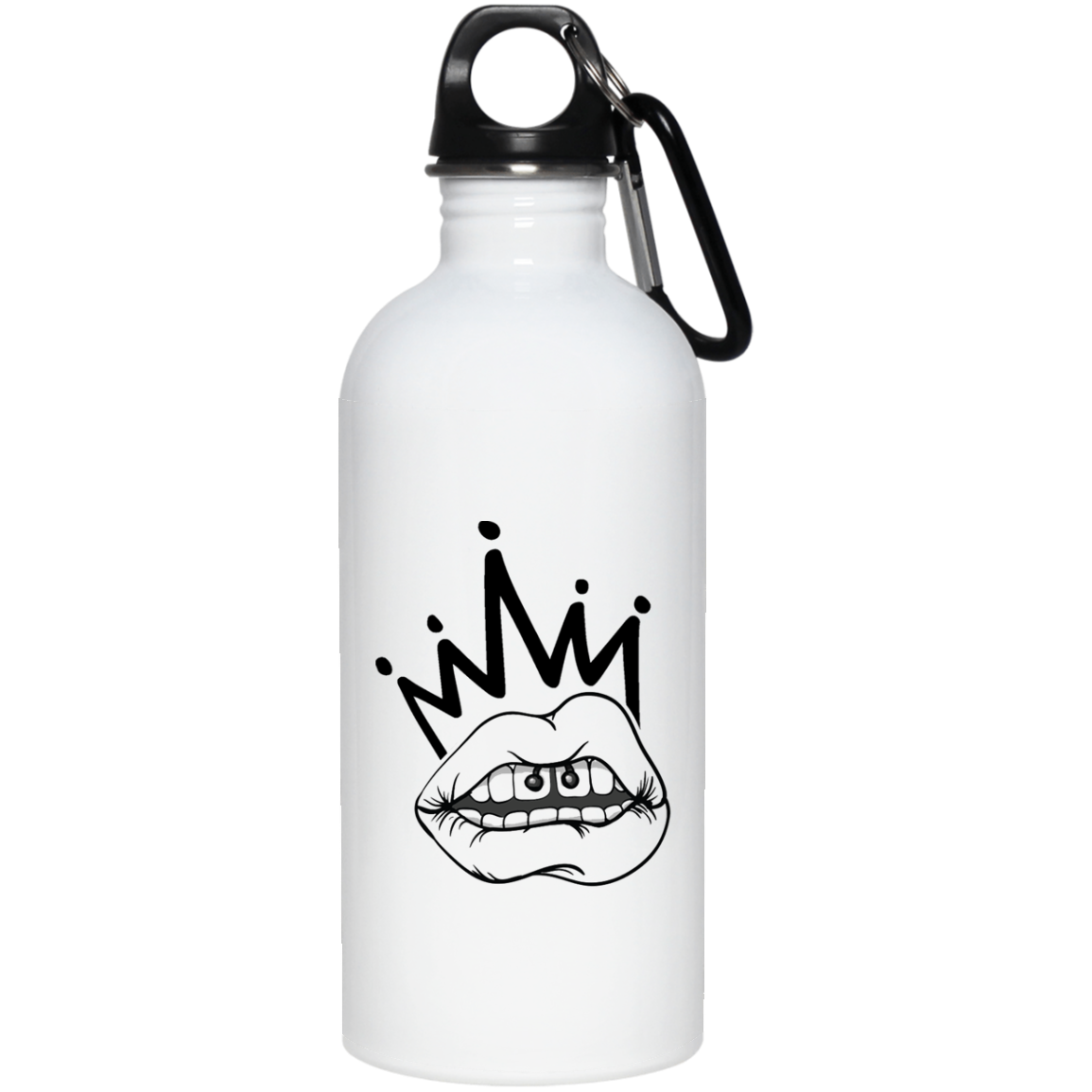 QUEEN BITCH TATTOO STAINLESS STEEL 20 0Z WATER BOTTLE