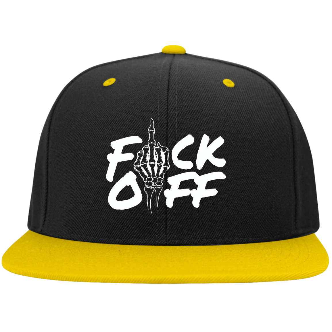 F*CK OFF High-Profile Snapback Hat