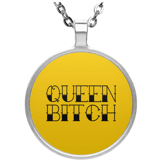 QUEEN BITCH TITLE NECKLACE