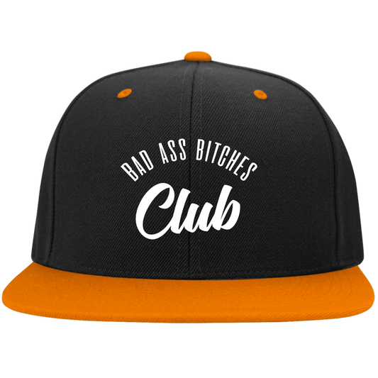 BAD ASS BITCHES CLUB High-Profile Snapback Hat