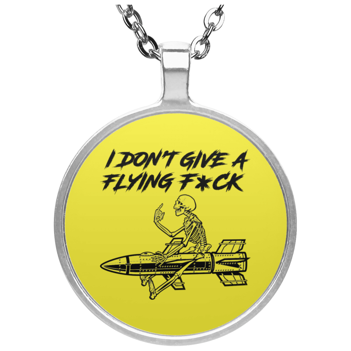 DON'T GIVE A FLYING F*CK NECKLACE