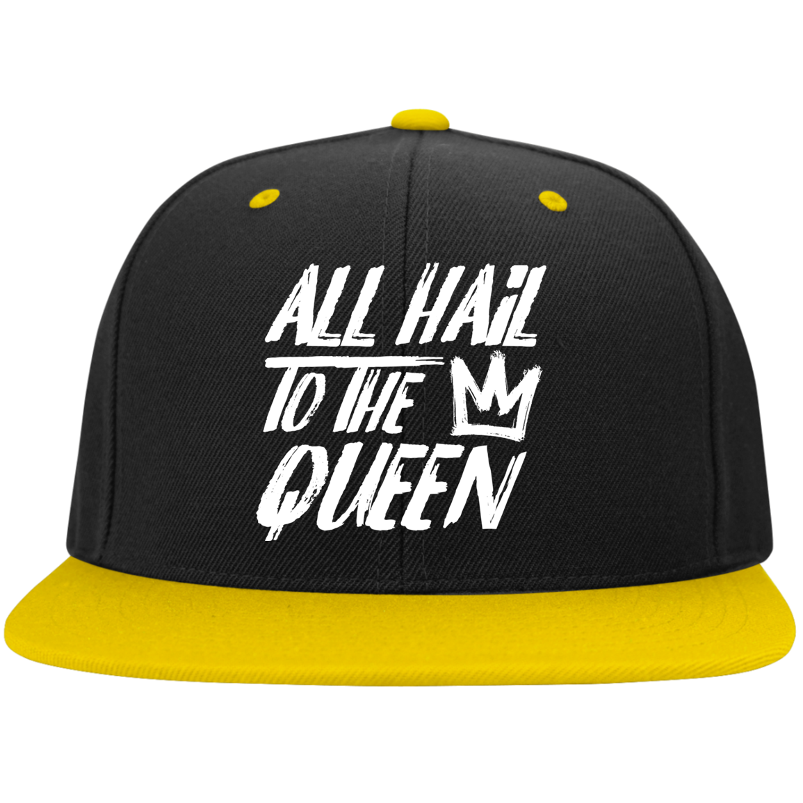 ALL HAIL TO THE QUEEN High-Profile Snapback Hat