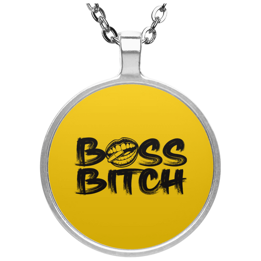 BOSS BITCH BULLET NECKLACE