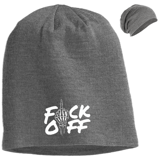 F*CK OFF Slouch Beanie