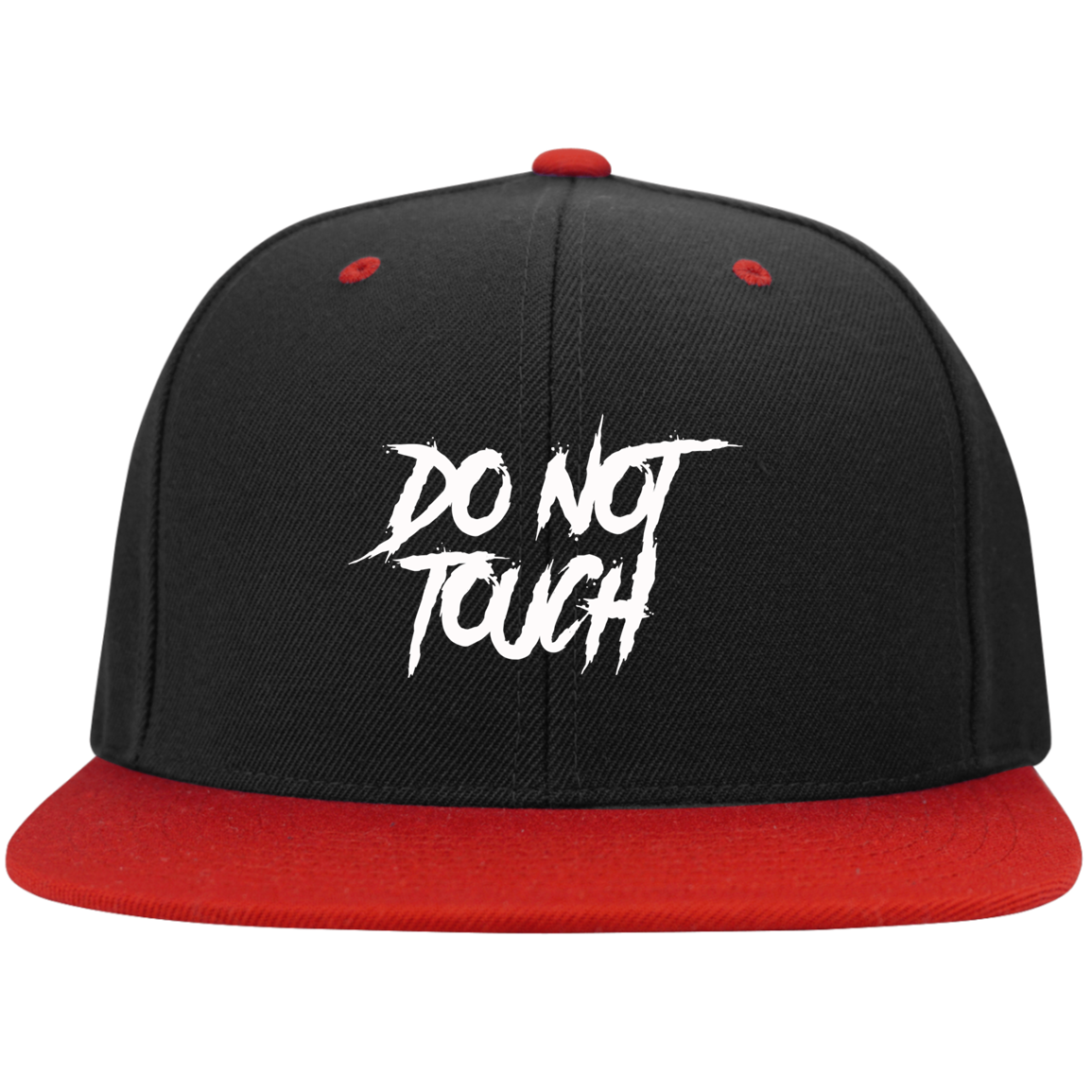 DO NOT TOUCH High-Profile Snapback Hat