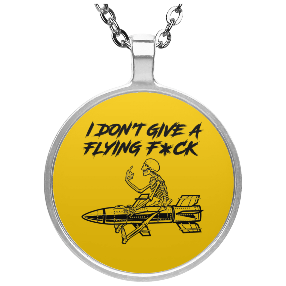 DON'T GIVE A FLYING F*CK NECKLACE