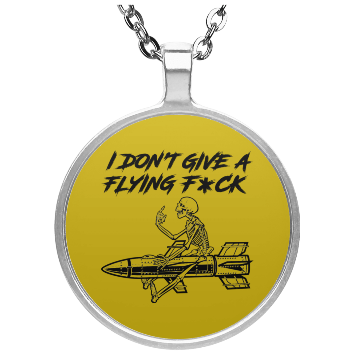 DON'T GIVE A FLYING F*CK NECKLACE